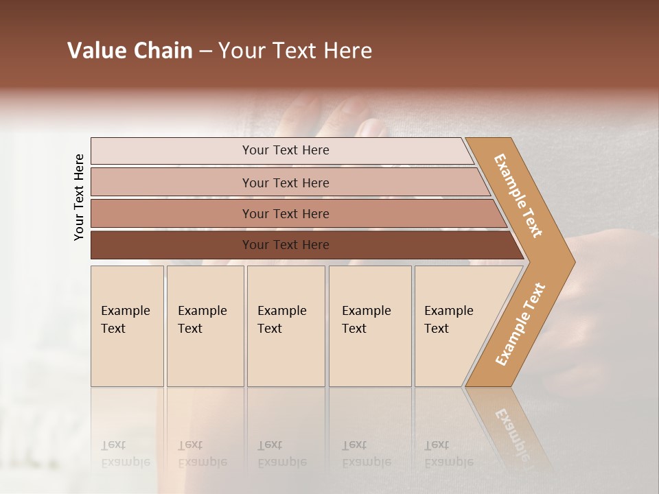A Woman Holding A Man With A Thermometer In Her Hand PowerPoint Template
