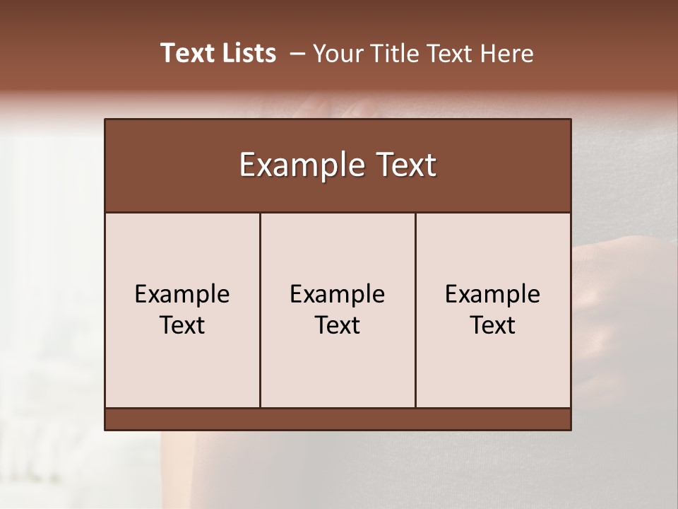 A Woman Holding A Man With A Thermometer In Her Hand PowerPoint Template