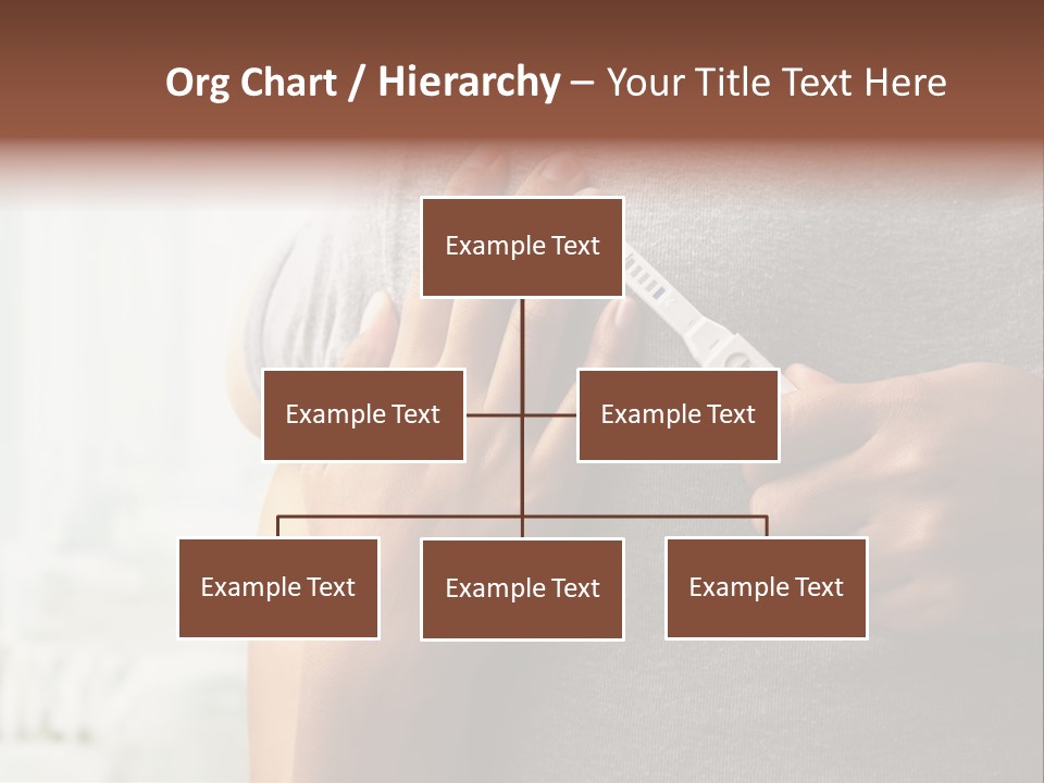 A Woman Holding A Man With A Thermometer In Her Hand PowerPoint Template