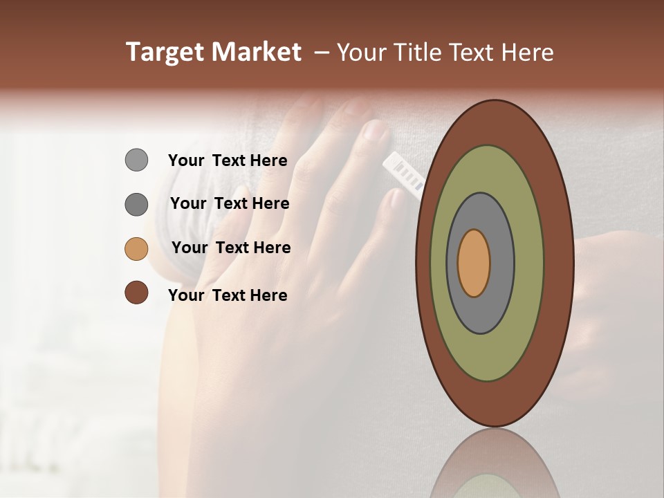 A Woman Holding A Man With A Thermometer In Her Hand PowerPoint Template