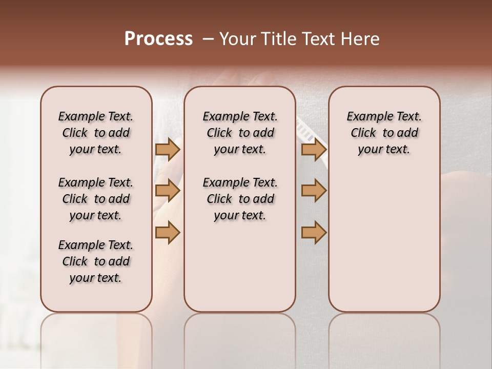 A Woman Holding A Man With A Thermometer In Her Hand PowerPoint Template
