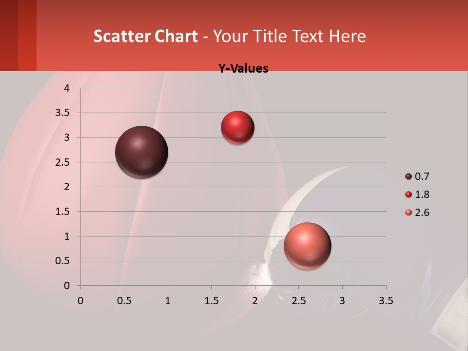 A Red And Blue Boxing Glove Next To A Red Punching Bag PowerPoint Template