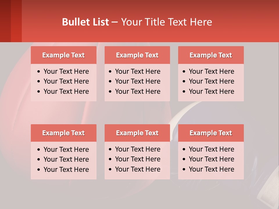 A Red And Blue Boxing Glove Next To A Red Punching Bag PowerPoint Template