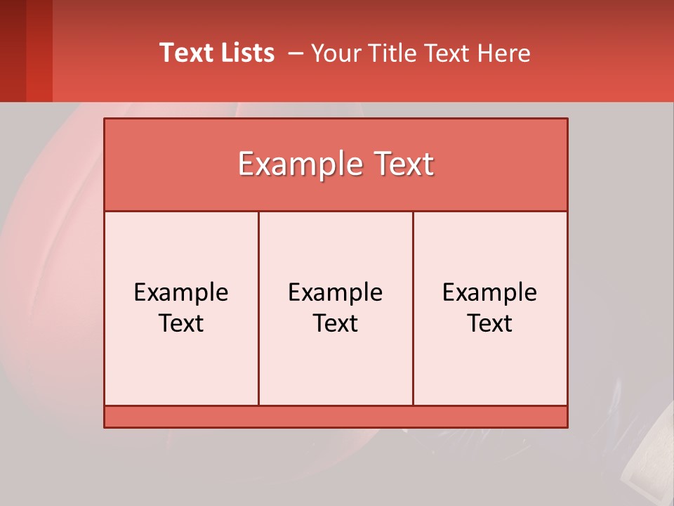 A Red And Blue Boxing Glove Next To A Red Punching Bag PowerPoint Template