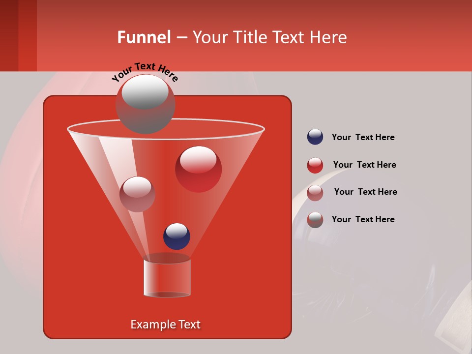 A Red And Blue Boxing Glove Next To A Red Punching Bag PowerPoint Template