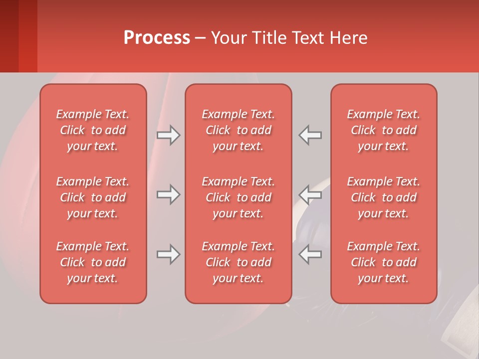 A Red And Blue Boxing Glove Next To A Red Punching Bag PowerPoint Template