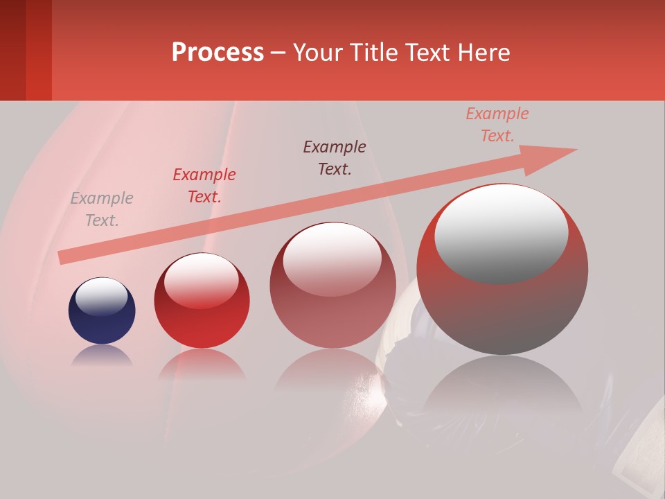 A Red And Blue Boxing Glove Next To A Red Punching Bag PowerPoint Template