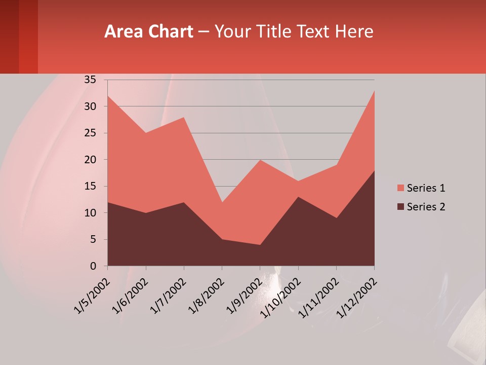 A Red And Blue Boxing Glove Next To A Red Punching Bag PowerPoint Template