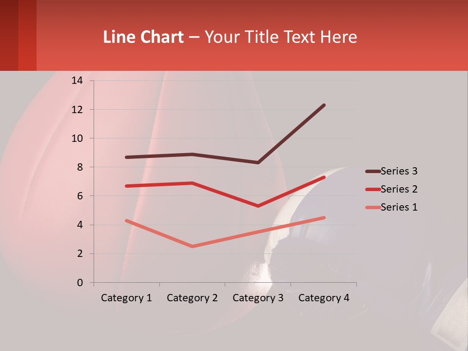 A Red And Blue Boxing Glove Next To A Red Punching Bag PowerPoint Template
