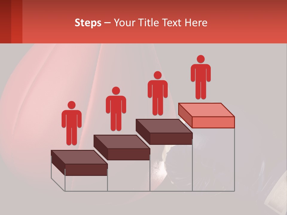 A Red And Blue Boxing Glove Next To A Red Punching Bag PowerPoint Template