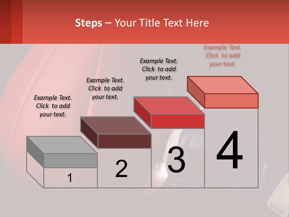 A Red And Blue Boxing Glove Next To A Red Punching Bag PowerPoint Template