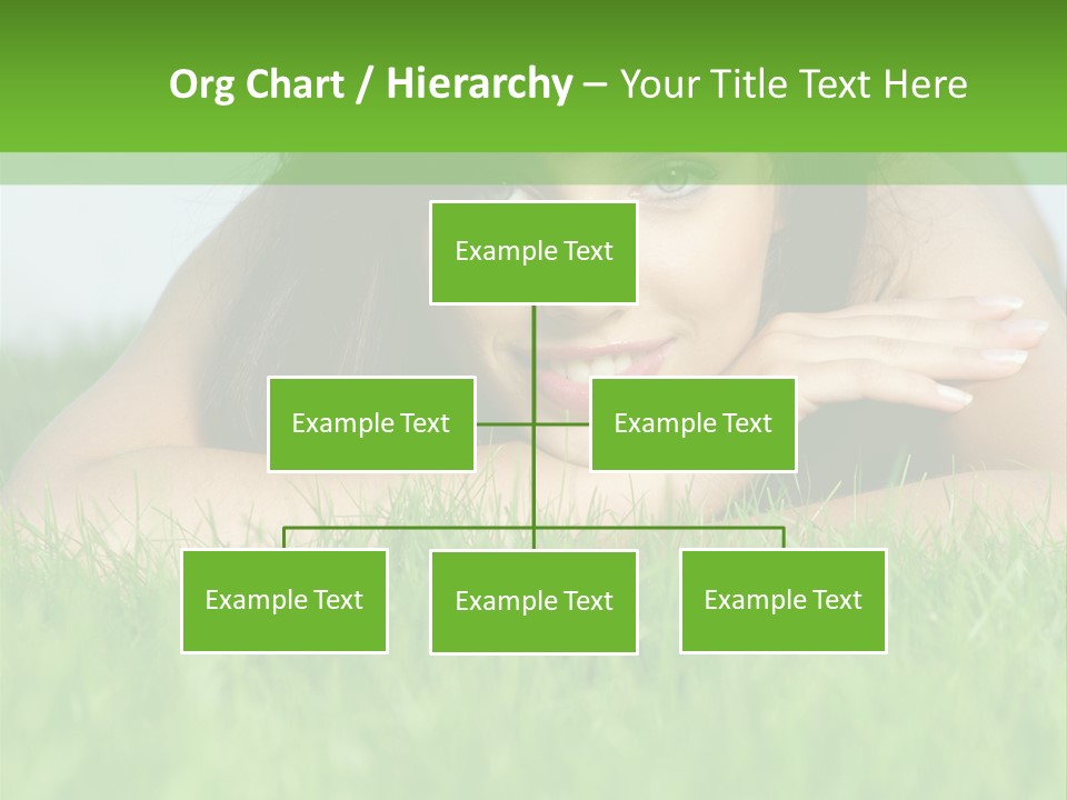 A Woman Laying In The Grass With Her Hands On Her Chest PowerPoint Template
