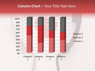 A Phone With A Red Heart On It PowerPoint Template