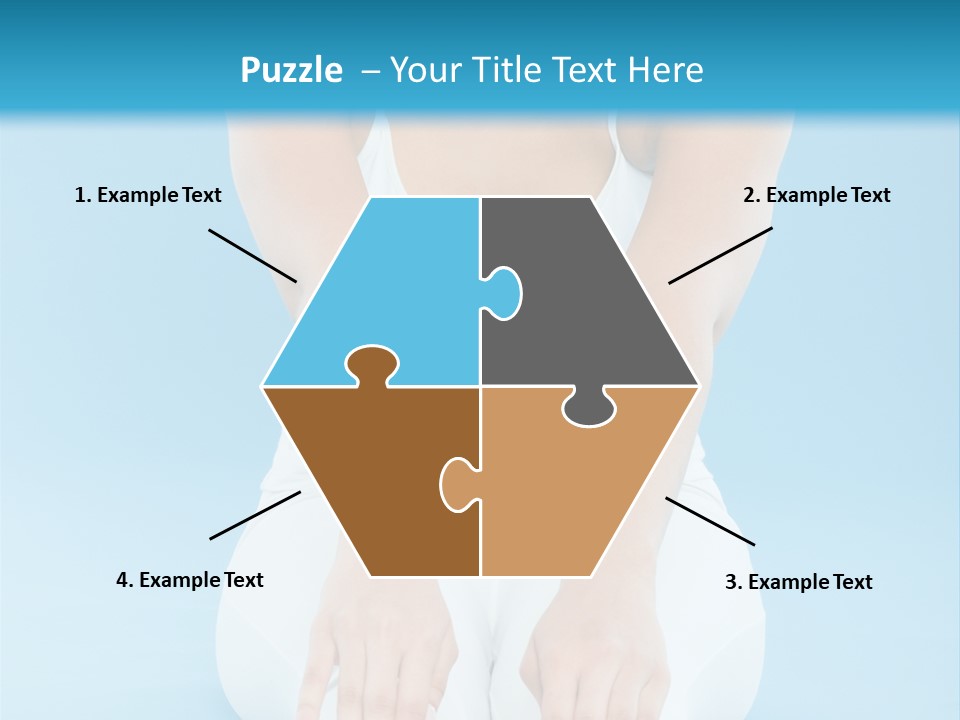 A Woman Sitting On The Ground With Her Feet Up PowerPoint Template