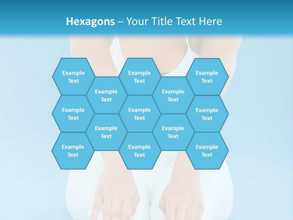 A Woman Sitting On The Ground With Her Feet Up PowerPoint Template