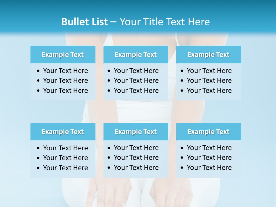 A Woman Sitting On The Ground With Her Feet Up PowerPoint Template