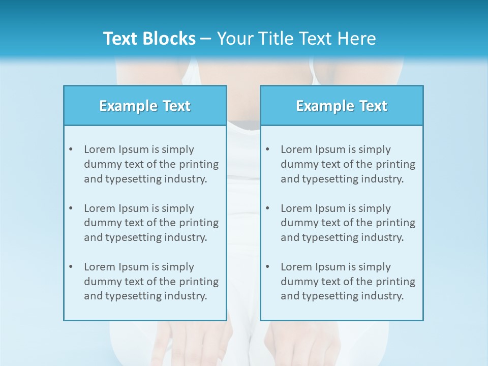 A Woman Sitting On The Ground With Her Feet Up PowerPoint Template