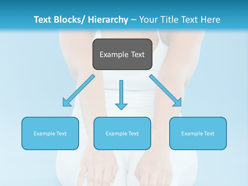 A Woman Sitting On The Ground With Her Feet Up PowerPoint Template