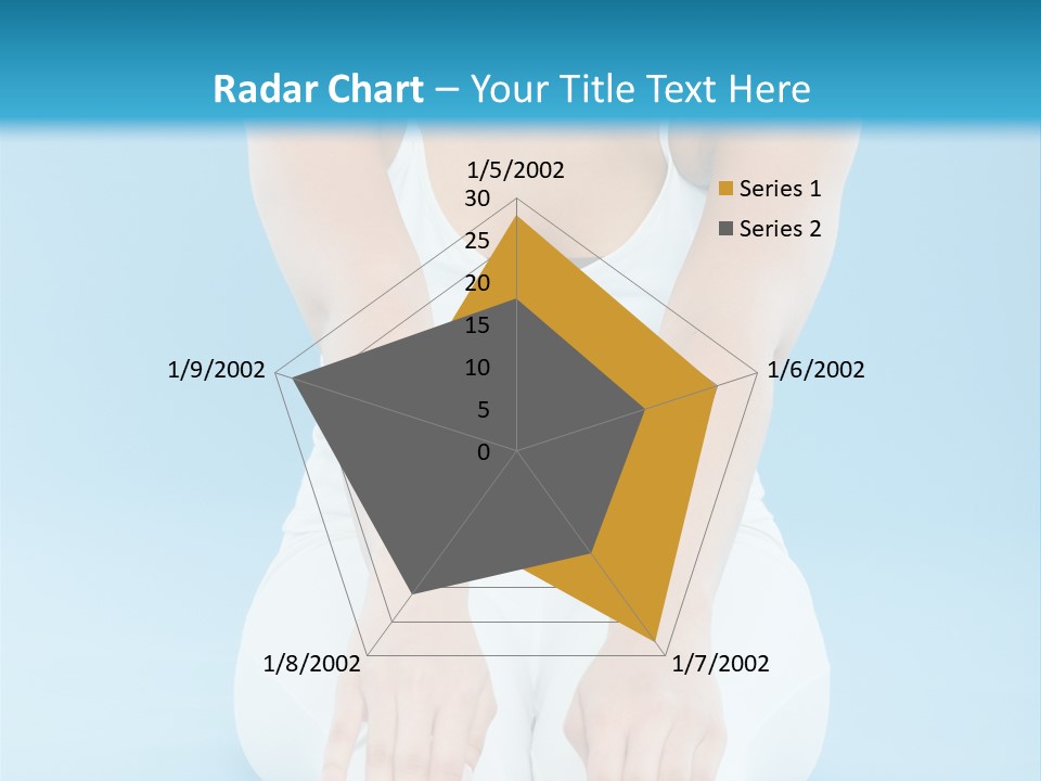A Woman Sitting On The Ground With Her Feet Up PowerPoint Template