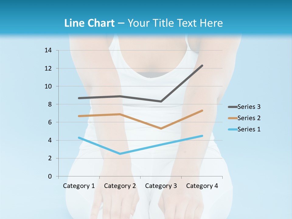 A Woman Sitting On The Ground With Her Feet Up PowerPoint Template