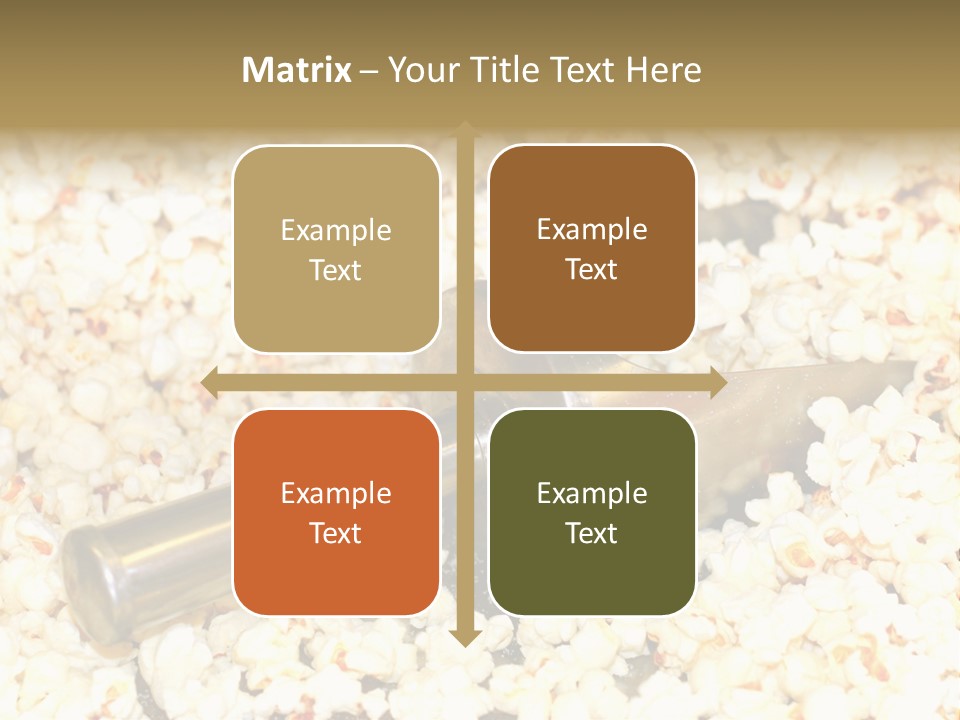 A Popcorn Machine With A Scoop Full Of Popcorn PowerPoint Template