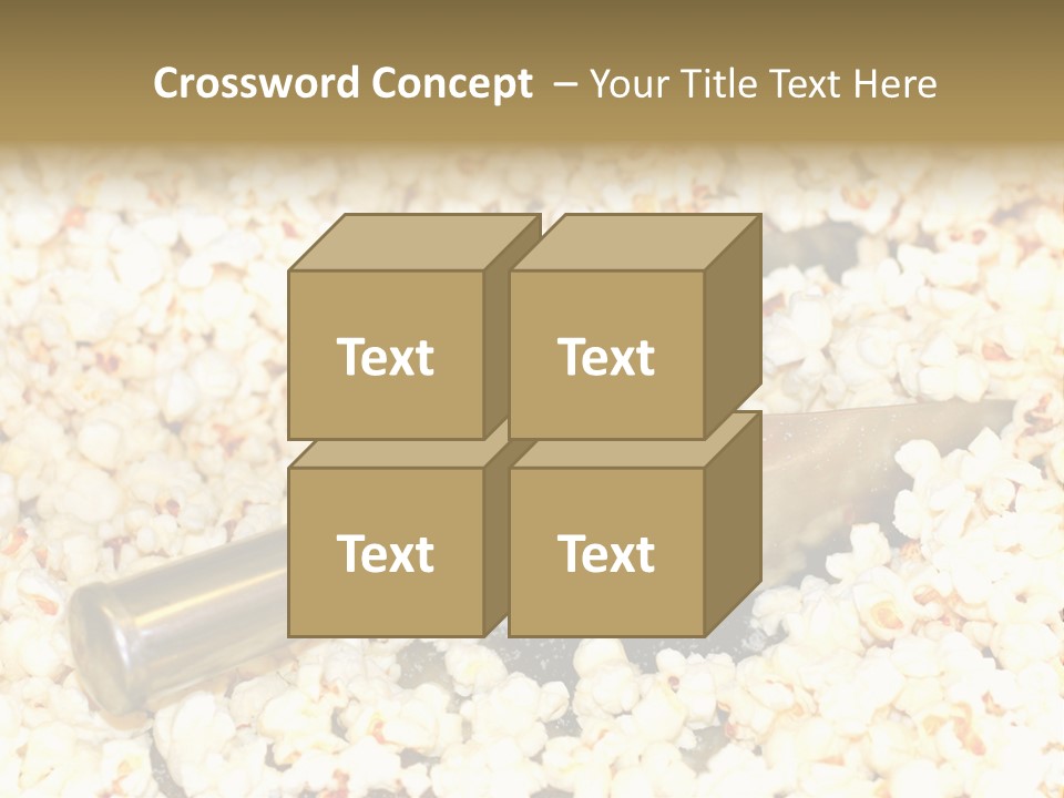 A Popcorn Machine With A Scoop Full Of Popcorn PowerPoint Template