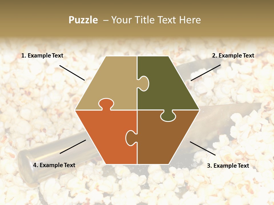 A Popcorn Machine With A Scoop Full Of Popcorn PowerPoint Template