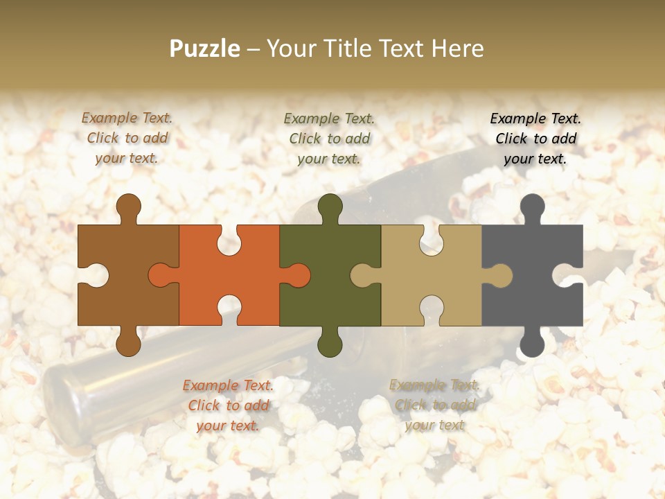 A Popcorn Machine With A Scoop Full Of Popcorn PowerPoint Template