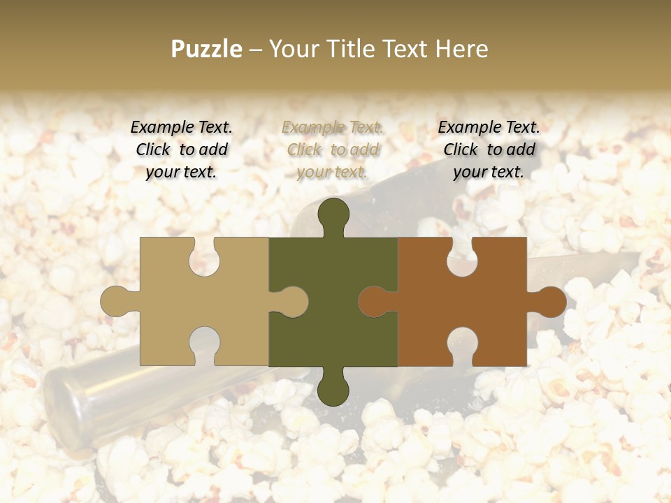 A Popcorn Machine With A Scoop Full Of Popcorn PowerPoint Template