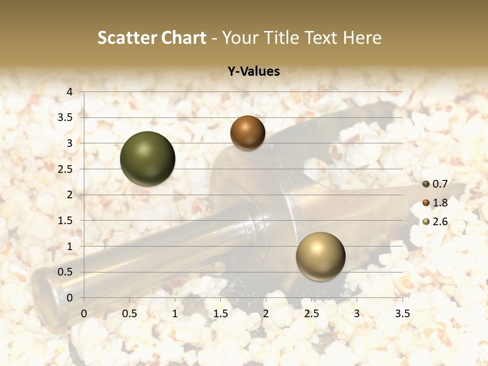 A Popcorn Machine With A Scoop Full Of Popcorn PowerPoint Template