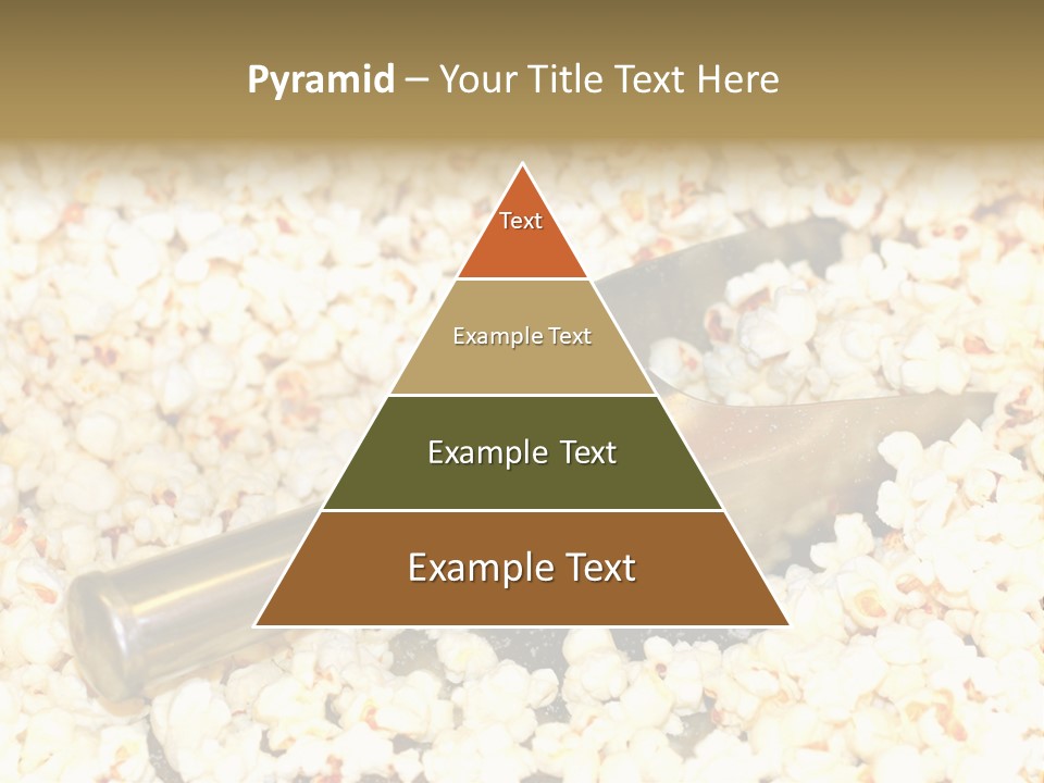 A Popcorn Machine With A Scoop Full Of Popcorn PowerPoint Template