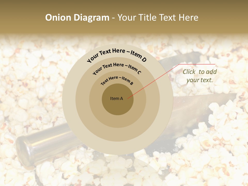 A Popcorn Machine With A Scoop Full Of Popcorn PowerPoint Template