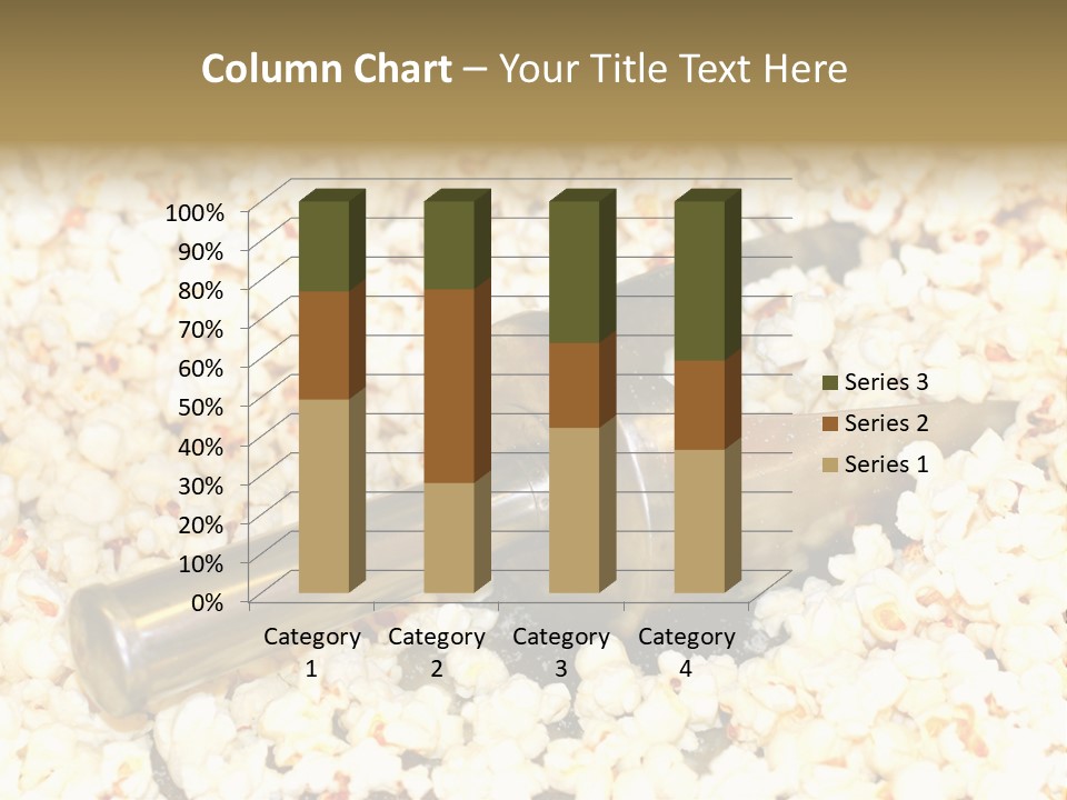 A Popcorn Machine With A Scoop Full Of Popcorn PowerPoint Template