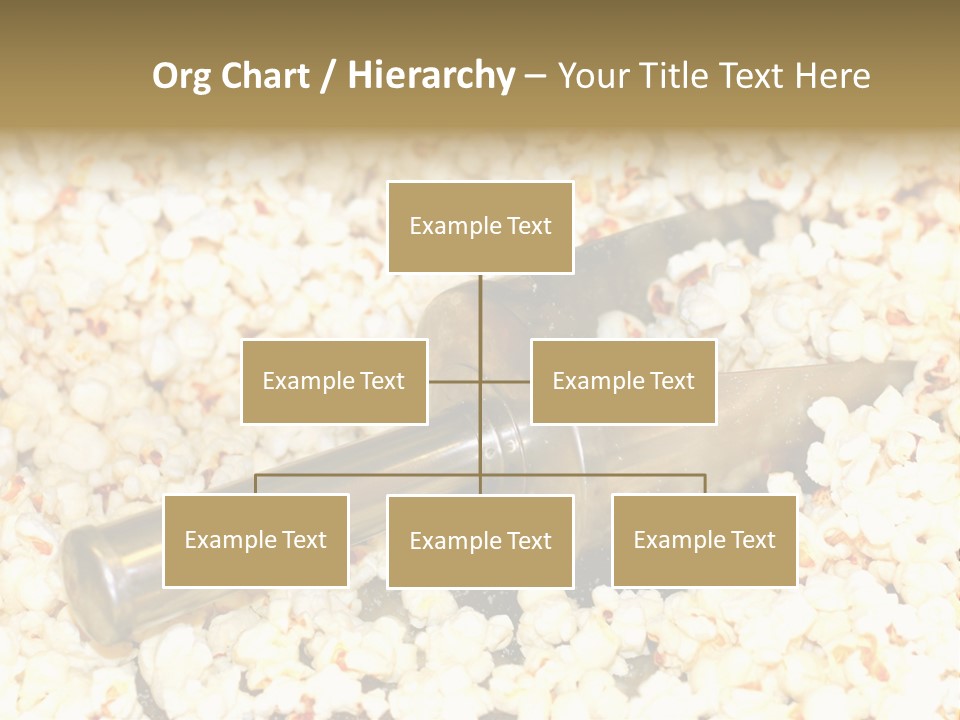 A Popcorn Machine With A Scoop Full Of Popcorn PowerPoint Template