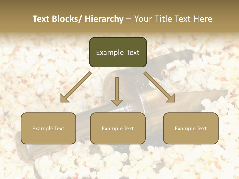 A Popcorn Machine With A Scoop Full Of Popcorn PowerPoint Template