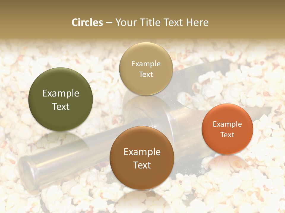 A Popcorn Machine With A Scoop Full Of Popcorn PowerPoint Template
