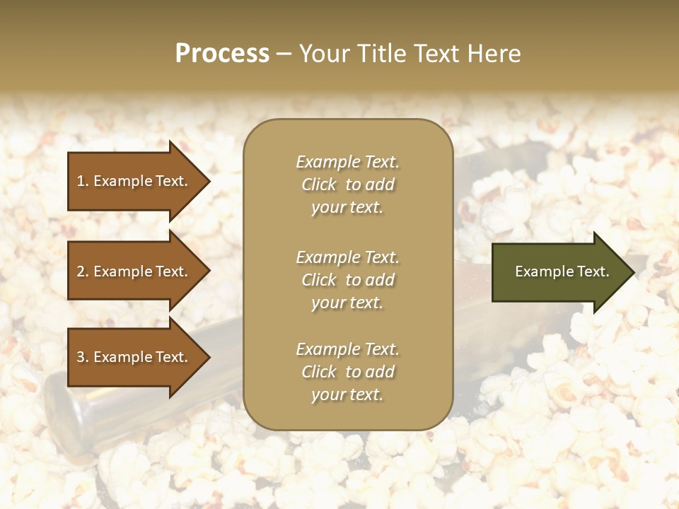 A Popcorn Machine With A Scoop Full Of Popcorn PowerPoint Template