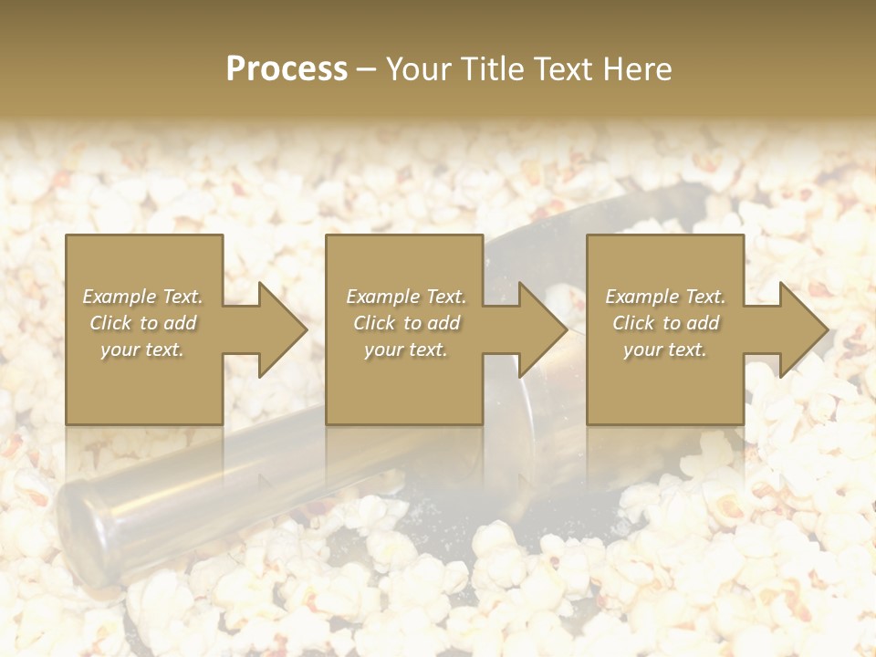 A Popcorn Machine With A Scoop Full Of Popcorn PowerPoint Template