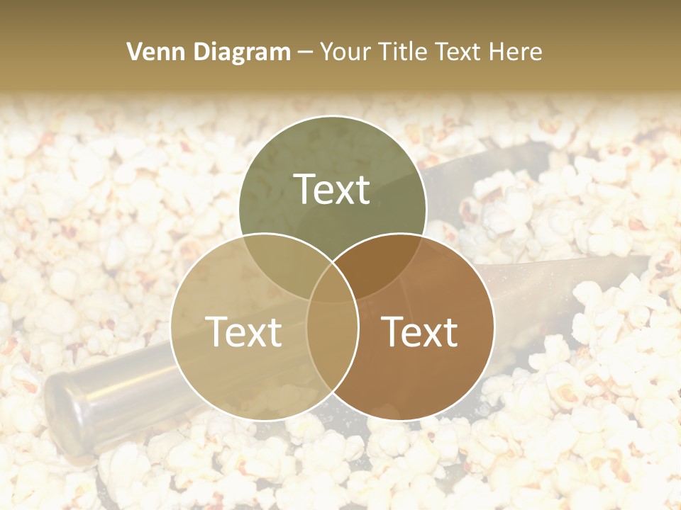A Popcorn Machine With A Scoop Full Of Popcorn PowerPoint Template