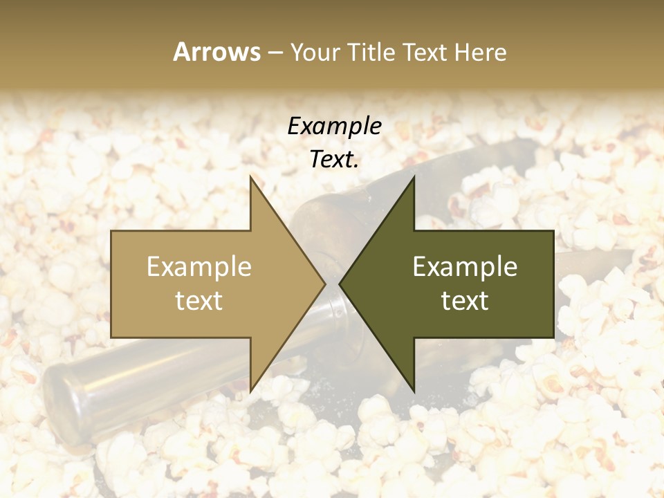 A Popcorn Machine With A Scoop Full Of Popcorn PowerPoint Template