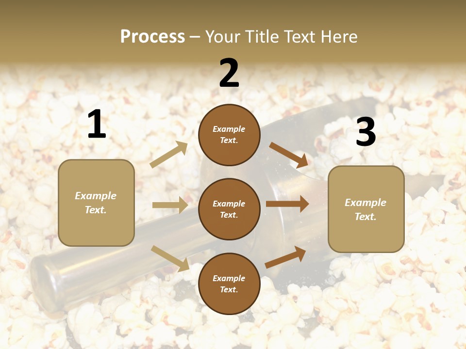 A Popcorn Machine With A Scoop Full Of Popcorn PowerPoint Template