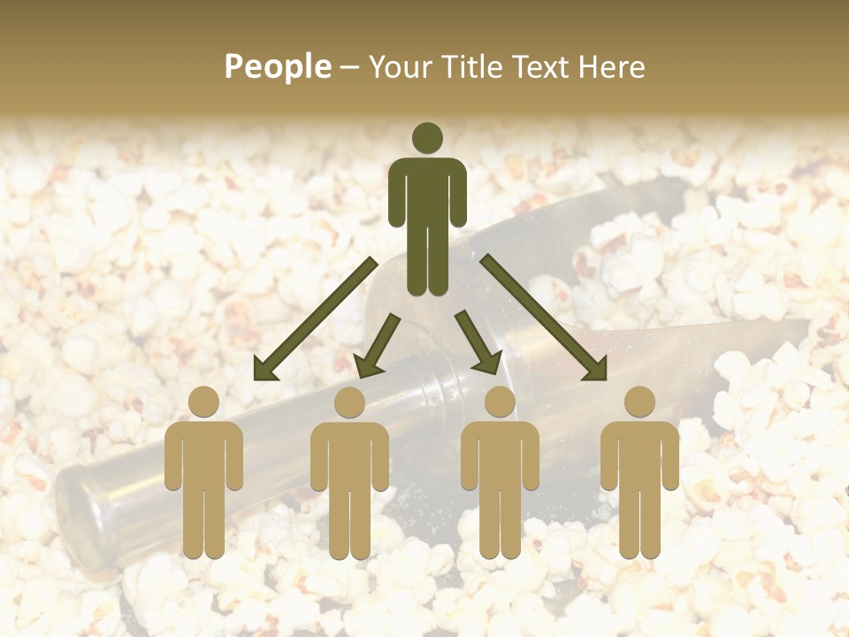 A Popcorn Machine With A Scoop Full Of Popcorn PowerPoint Template