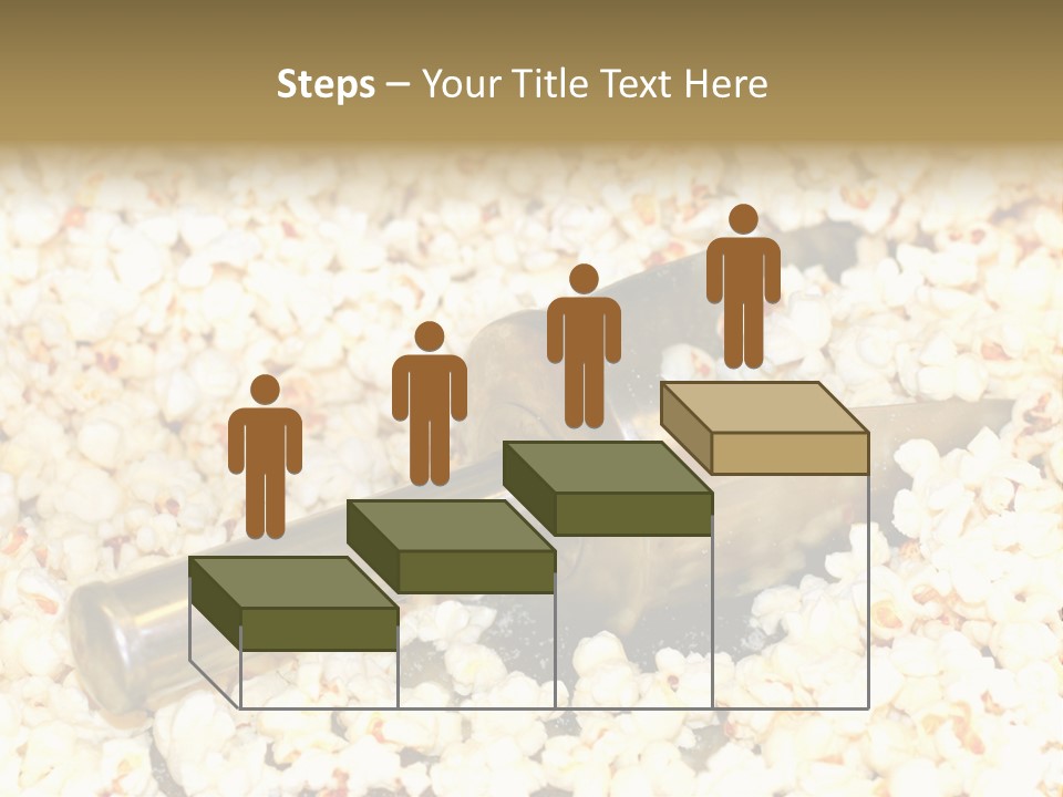 A Popcorn Machine With A Scoop Full Of Popcorn PowerPoint Template