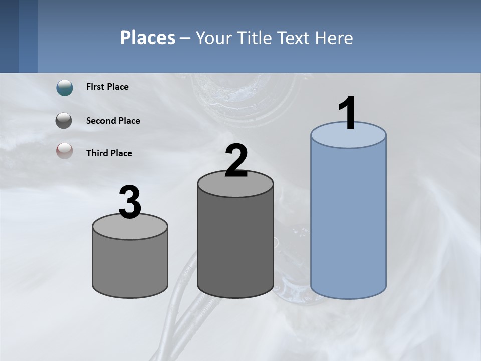 A Large Pipe Is Shown In This Powerpoint Presentation PowerPoint Template