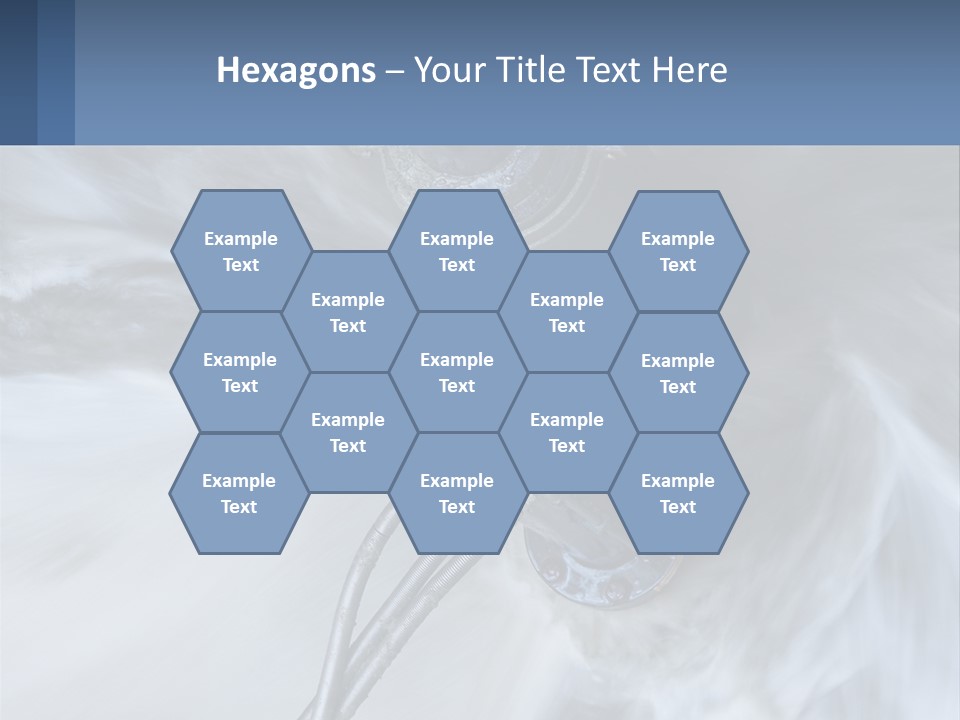 A Large Pipe Is Shown In This Powerpoint Presentation PowerPoint Template