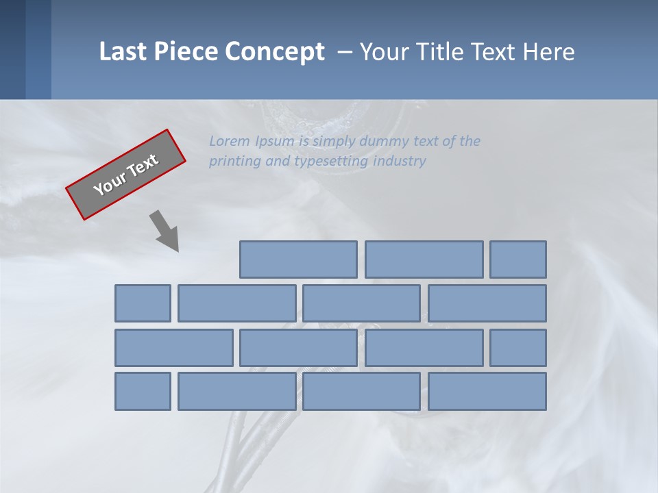 A Large Pipe Is Shown In This Powerpoint Presentation PowerPoint Template