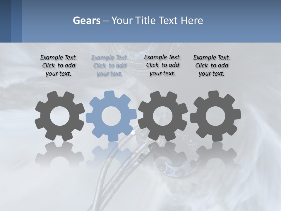 A Large Pipe Is Shown In This Powerpoint Presentation PowerPoint Template