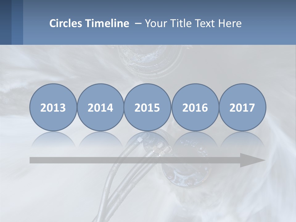 A Large Pipe Is Shown In This Powerpoint Presentation PowerPoint Template