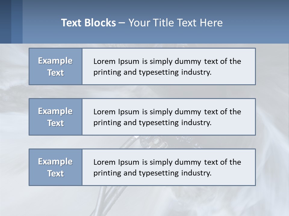 A Large Pipe Is Shown In This Powerpoint Presentation PowerPoint Template