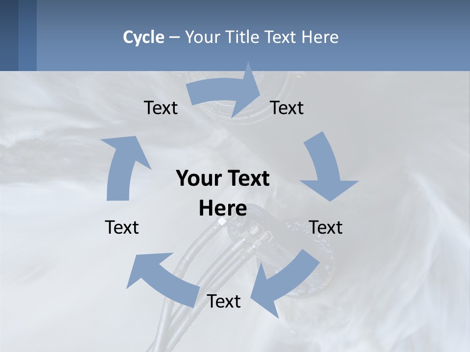 A Large Pipe Is Shown In This Powerpoint Presentation PowerPoint Template